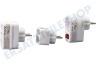 Exin Stecker Adapterset 2 euro, 3 euro, Steckerschalter