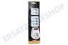 Exin Stecker Adapterset 2 euro, 3 euro, Steckerschalter