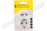 Exin Stecker Zwischenstecker mit 2 x USB