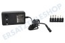 HQ Power Netz-Adapter Universal 1000 Mah 13,5 bis 30 Volt, stabilisiert