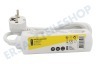 Q-Link Steckdosenleiste 3 x 1,5 mm2 1,5 Meter Weiß