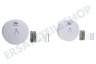 Smartwares RM149/2 Duopack Rauchmelder mit optischem Sensor