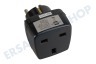 Brennenstuhl Stecker 13A 3120W 250V RA schwarz