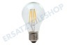 Pharox LED-Lampe LED Standardlampe A60 Klar 400 Dimmbar