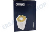 DeLonghi Staubsauger DLS35 Staubsaugerbeutel Mikrofaser 5 Stk