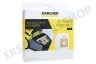 Karcher Staubsauger 2.863-236.0 Vlies-Filterbeutel, Set von 5 Stück