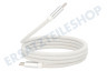 Musthavz MHCABMSCUSBCWHT Musthavz Magnetic Wire Stylecolor USB-C-Kabel, weiß