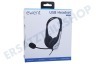 Ewent EW3565 USB-Headset mit Mikrofon und Lautstärkeregler