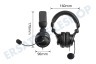 Ewent EW3564 Over-Ear-Headset mit Mikrofon und Lautstärkeregelung