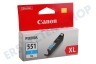 Canon Druckerpatrone CLI-551 XL Cyan/Blau