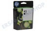 Apple HP-Drucker HP 45 Druckerpatrone Nr. 45 Schwarz