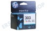 HP Hewlett-Packard T6N01AE HP 303 Farbe