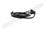 Easyfiks Netzkabel C5, 230 Volt, 10 Ampere, 3x1mm2, 1,5 Meter