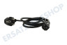 Easyfiks Netzkabel C5, 230 Volt, 10 Ampere, 3x1mm2, 1,5 Meter