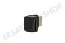 Easyfiks Adapterstecker, HDMI-Stecker - A Contra Buchse, Winkel 270 Gr.