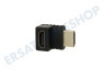 Easyfiks Adapterstecker, HDMI-Stecker - A Contra Buchse, Winkel 270 Gr.