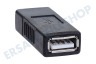 Easyfiks Stecker-Adapter USB A Contra Female - USB A Contra Female