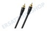 Oehlbach D1C33160 Excellence Subwoofer Cinch-Kabel, 2 Meter