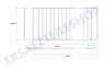 Philips/Whirlpool Ofen-Mikrowelle ACC011 Verstellbares Ofengitter in Edelstahl verchromt