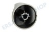 Ariston-Blue Air Ofen-Mikrowelle Knopf Drehknopf, silbergrau