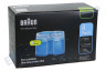 Braun Reiniger Clean & Renew 4x