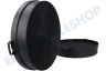 Constructa Abzugshaube Filter Carbon rund, -20 cm-