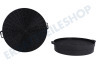 Constructa Abzugshaube Filter Carbon rund, -20 cm-