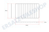 Bosch Ofen-Mikrowelle 574876, 00574876 Gitter 465x375mm