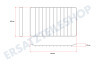 Junker Ofen-Mikrowelle 742283, 00742283 Gitter 465x345mm
