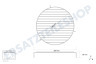 Bosch Ofen-Mikrowelle 675996, 00675996 Gitter niedriges Modell 65mm
