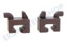 Siemens Ofen-Mikrowelle 637443, 00637443 Halter des Seitenfaches, vorne