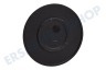 Constructa Herd 173897, 00173897 Brennerdeckel Schwarz 75mm normal