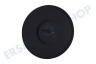 Siemens Herd 615302, 00615302 Brennerdeckel Schwarz, Matt, 45mm