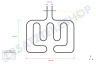 Bosch Ofen-Mikrowelle Heizelement Unterhitze