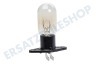 Etna Ofen-Mikrowelle Lampe 25 Watt, gewinkelt mit Montageplatte
