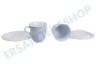 DeLonghi Kaffeemaschine DLSC309 Cappuccinotassen aus Porzellan