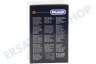 DeLonghi Kaffeemaschine DLSC065 Thermobecher keramischer, doppelwandiger Becher
