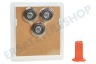 Philips Rasierapparat SH90/60 Scherkopf SH90, 3 Scherköpfe