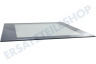 Hotpoint Ofen-Mikrowelle 480121101609 Glasplatte Türglas innen