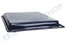 Indesit Ofen-Mikrowelle 481011190524 Backplatte Grau