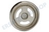 Smeg Herd Brennerdeckel 12CM Chrom Wok-Brenner