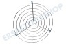 Samsung Ofen-Mikrowelle DE97-00136B Gitter Niedrig-Modell H = 40 mm D = 260mm