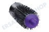 Dyson 970740-01 Kleine Runde Volumenbürste (Schwarz/Violett)