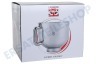Kenwood Küchenmaschine AW20011056 Rührschüssel mit vier Nocken