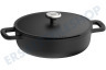 Universell LEO RECYCLED Schmortopf Antihaftbeschichtung Phantom 28 cm