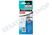 Bison 1490132 Frontlader Leim BISON Sekundenkleber + 25% Extra geeignet für u.a. Industrie Behälter