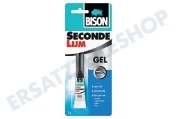 Bison 1490269  Leim BISON -SUPER- Sekundenkleber geeignet für u.a. Gel