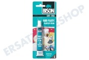 Bison 6305952 Waschmaschine Leim BISON-Hartkunststoffe geeignet für u.a. farblos / wasserfest