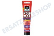 Universell 6312640  Poly Max High Tack Express Weiß Tupe 165 Gramm geeignet für u.a. Leimen, Montieren, Dichten