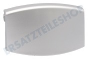 Türgriff Breit, 10 cm, metallisch grauer Kunststoffgriff